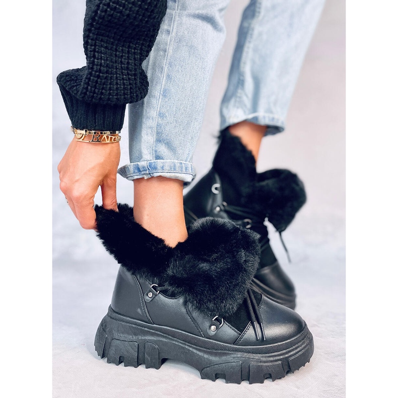 Botas de nieve mujer Jarl Black negro 1