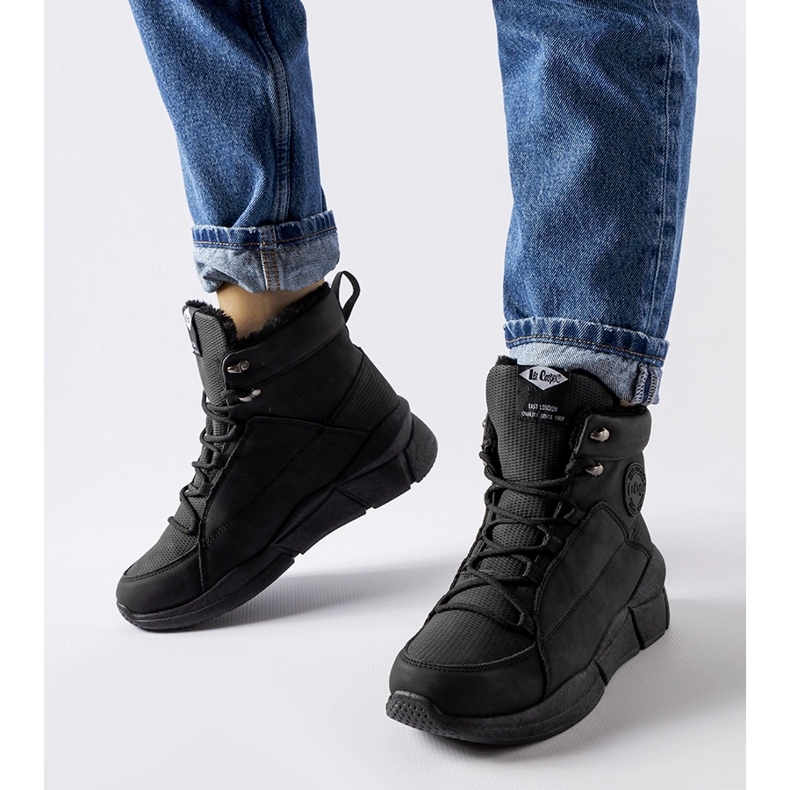 Botas altas Lee Cooper LCJ-23-44-1979L negras negro 1