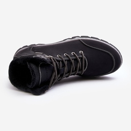 Mckeylor Botas de montaña con aislamiento para hombre Negro Raisah 19455 4