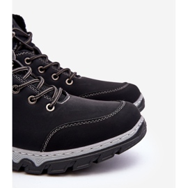 Mckeylor Botas de montaña con aislamiento para hombre Negro Raisah 19455 3