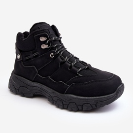 Mckeylor Zapatos de trekking con aislamiento Trappers para hombre negro Thalinna 1