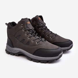 WR1 Zapatos Trekking Clásicos Hombre Gris Gometti 1