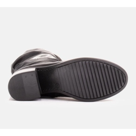 Marco Shoes Botas de piel de mujer Marco negro 2