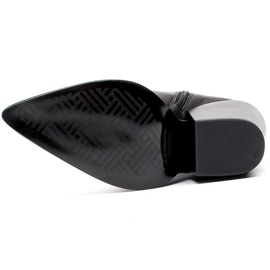 Marco Shoes Botas negras de mujer Marco 1399K botas vaqueras negro 3
