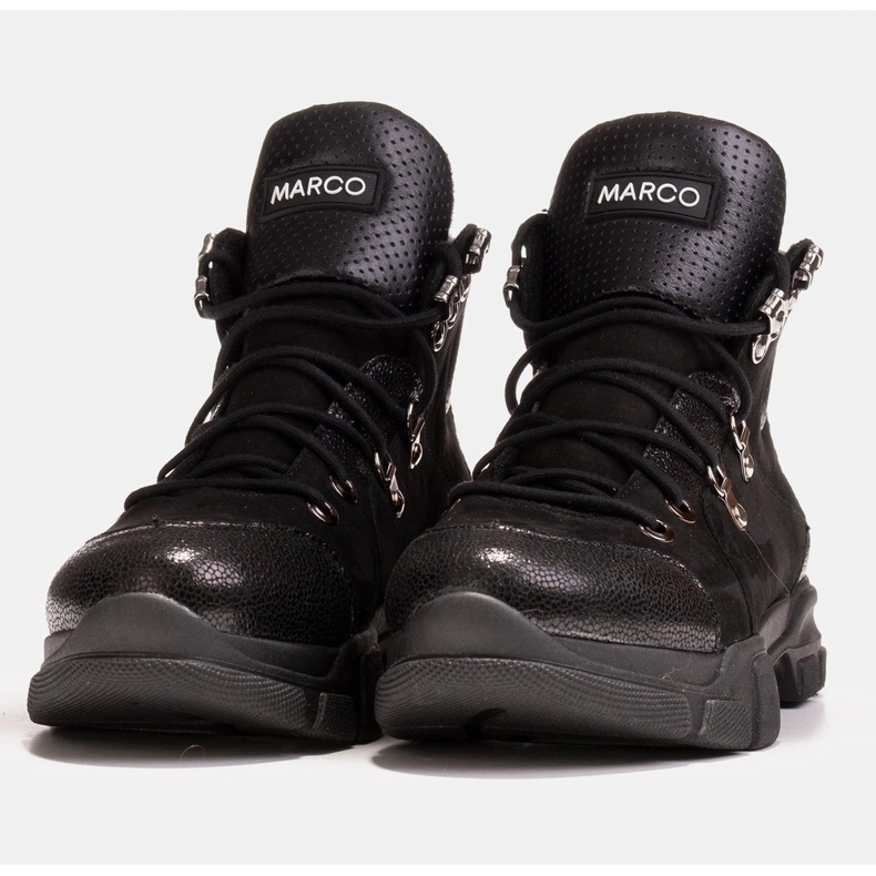Marco Shoes Botas deportivas de mujer con un ligero aislamiento otoño-invierno. negro 1