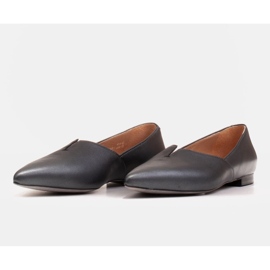 Marco Shoes Bailarinas de mujer Graphite Marco 1285P con recorte gris 5