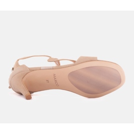 Marco Shoes Elegantes sandalias Ava beige 3