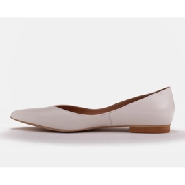 Marco Shoes Bailarinas de mujer con laterales bajos blanco multicolor 3