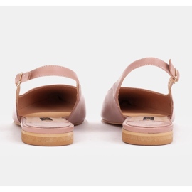 Marco Shoes Sandalias rosa empolvado rosado 4