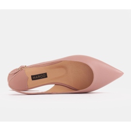 Marco Shoes Sandalias rosa empolvado rosado 5