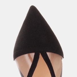 Marco Shoes Sandalias de piel natural en color negro 3