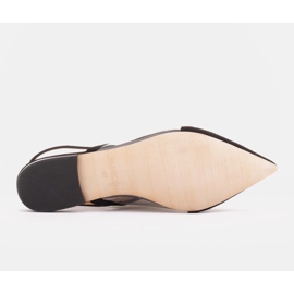 Marco Shoes Sandalias de piel natural en color negro 7