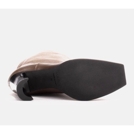 Marco Shoes Botines de piel suave marrón 6