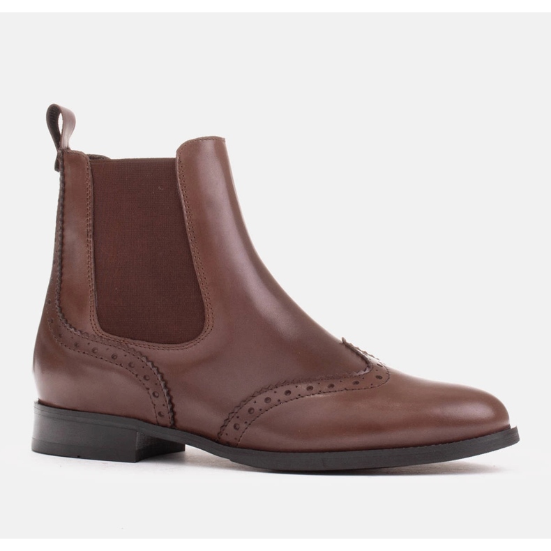 Marco Shoes Botas Chelsea sin cordones Beatle marrón 1