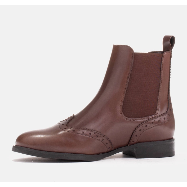 Marco Shoes Botas Chelsea sin cordones Beatle marrón 2