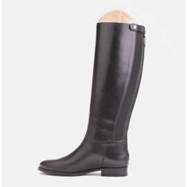 Marco Shoes Botas con cremalleras y goma elástica negro 2