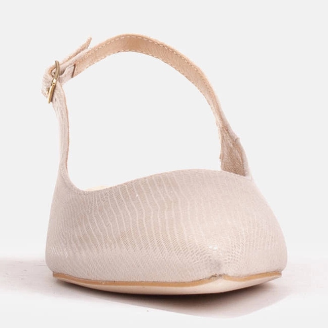 Marco Shoes Sandalias de ante natural en beige 1965P-103-1 2