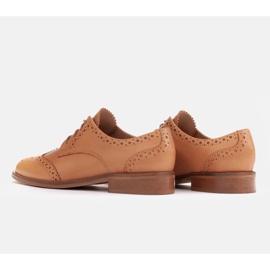 Marco Shoes Zapatos con perforación decorativa marrón 5