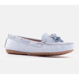 Marco Shoes Mocasines suela flexible azul 4