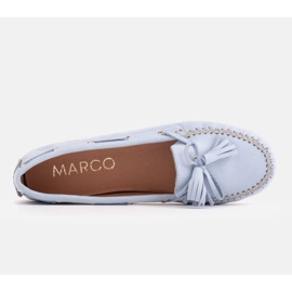 Marco Shoes Mocasines suela flexible azul 9