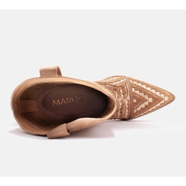 Marco Shoes Bota cowboy marrón-beige 7