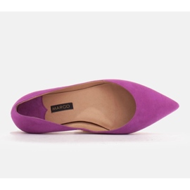 Marco Shoes Bailarinas sutiles rosado 5