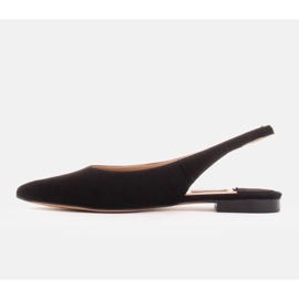 Marco Shoes Sandalias negras de ante natural negro 7