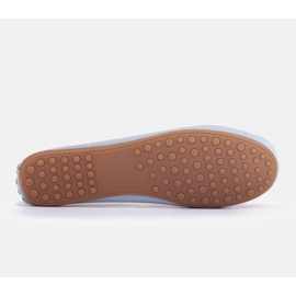 Marco Shoes Mocasines clásicos de piel suave azul 4