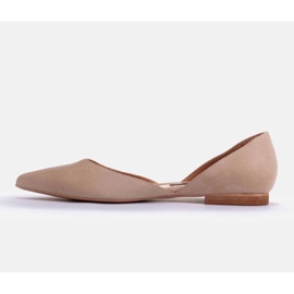 Marco Shoes Bailarinas sutiles beige 3