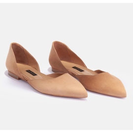 Marco Shoes Bailarinas con tacón marrón 5