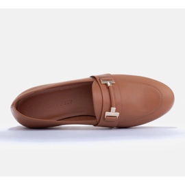 Marco Shoes mocasines dorados marrón 5