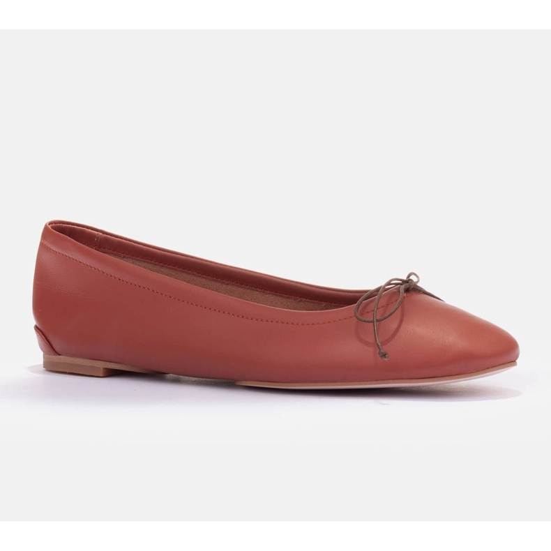 Marco Shoes bailarinas passo marrón 1
