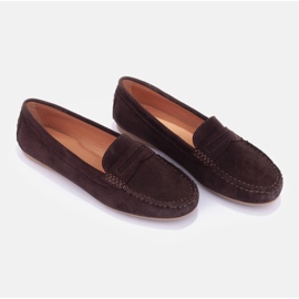 Marco Shoes Mocasines ante marrón 2