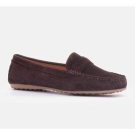 Marco Shoes Mocasines ante marrón 1