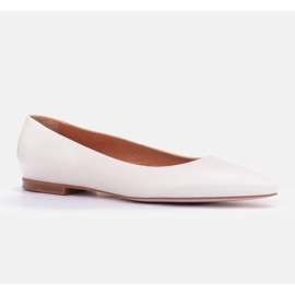 Marco Shoes bailarinas ligeras blanco 2
