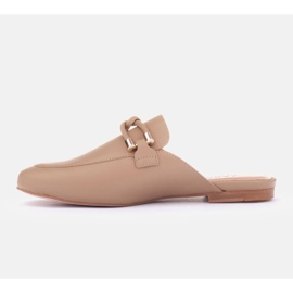 Marco Shoes Zapatillas con decoración beige 5