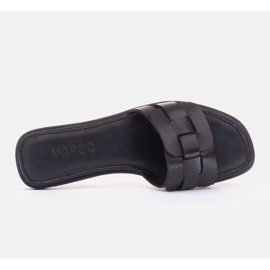 Marco Shoes Sandalias tiras trenzadas negro 5