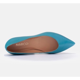 Marco Shoes Bailarinas sutiles azul 3