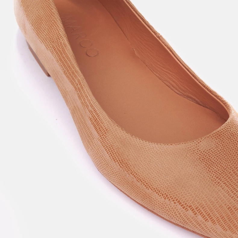 Marco Shoes bailarinas ligeras marrón 1
