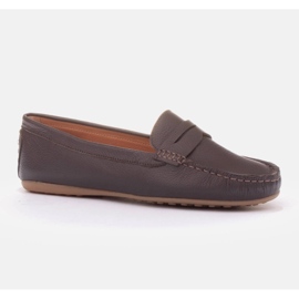 Marco Shoes Mocasines suela flexible marrón 1
