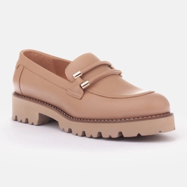 Marco Shoes Mocasines ligeros beige 3
