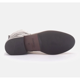Marco Shoes Botas clásicas de tacón bajo negro 3