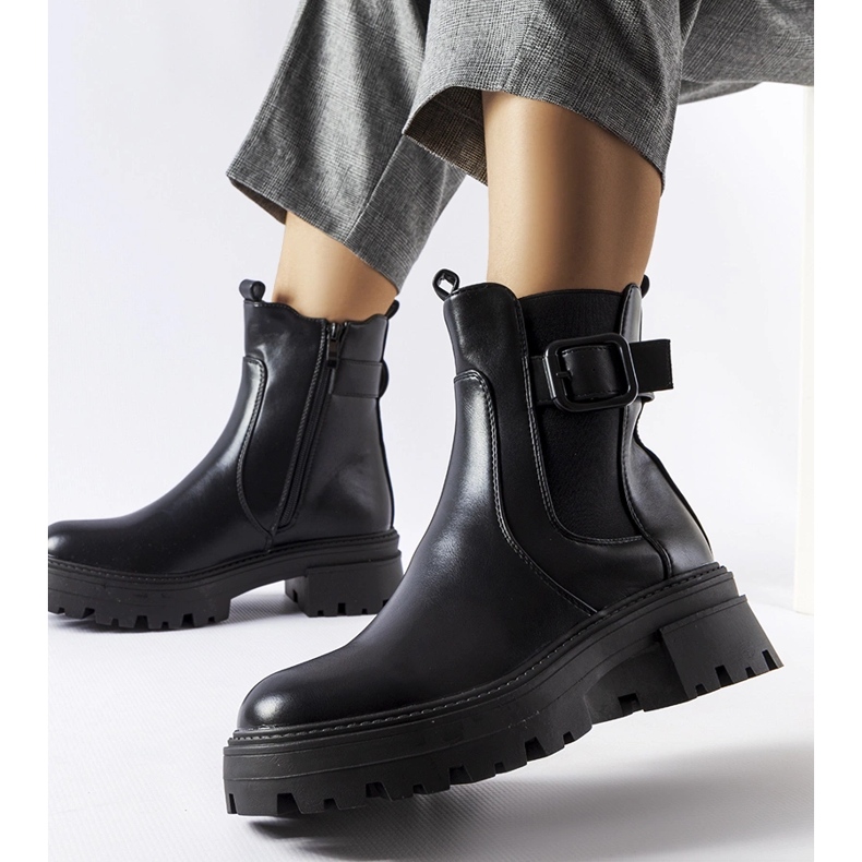 Botas Parolise negras con aislamiento negro 1 Botas Parolise negras con aislamiento negro 1