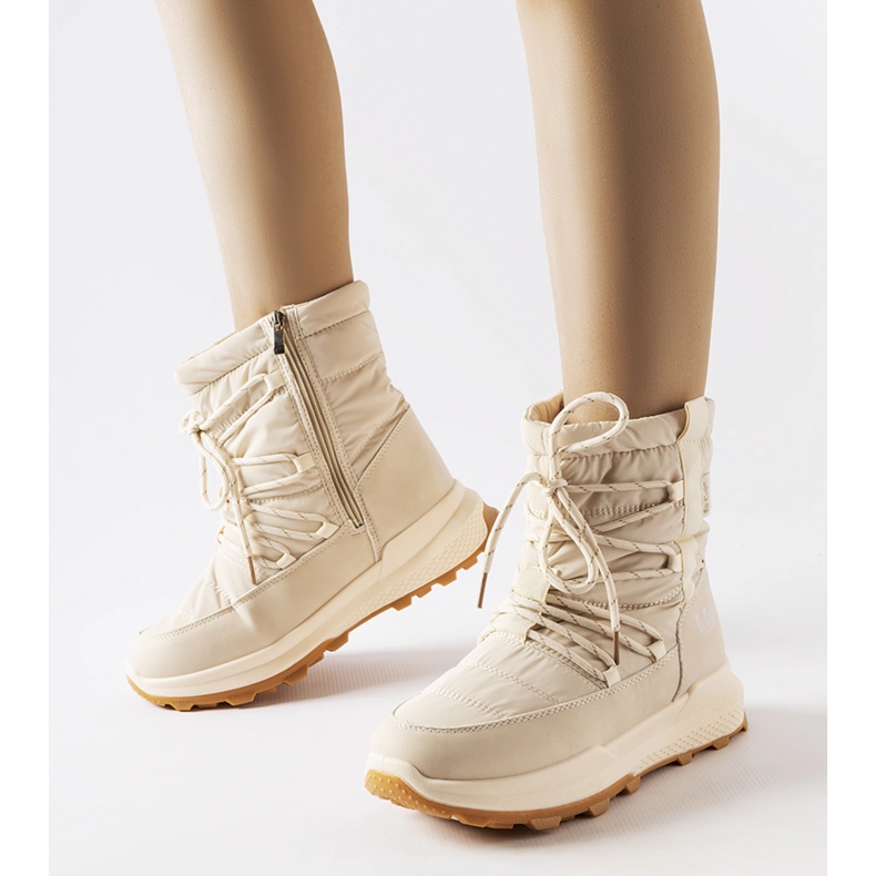 Botas de nieve beige Lee Cooper LCJ-23-44-1989L 1