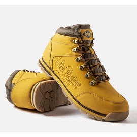Zapatos de piel amarillos Lee Cooper LCJ-21-01-0706M 2
