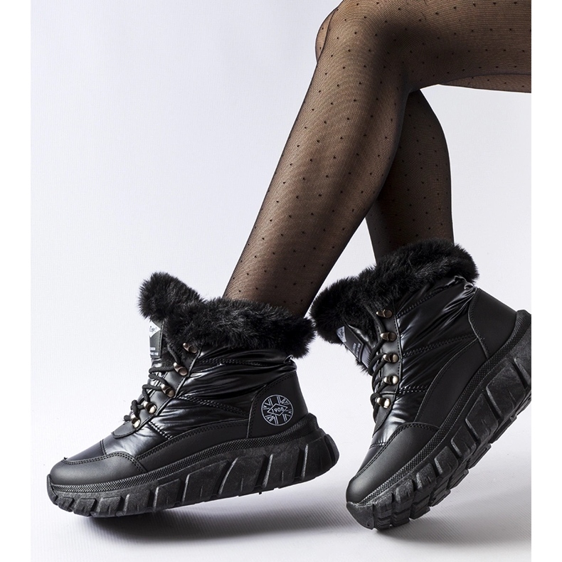 Botas de nieve negras Lee Cooper LCJ-23-44-1955L negro 1