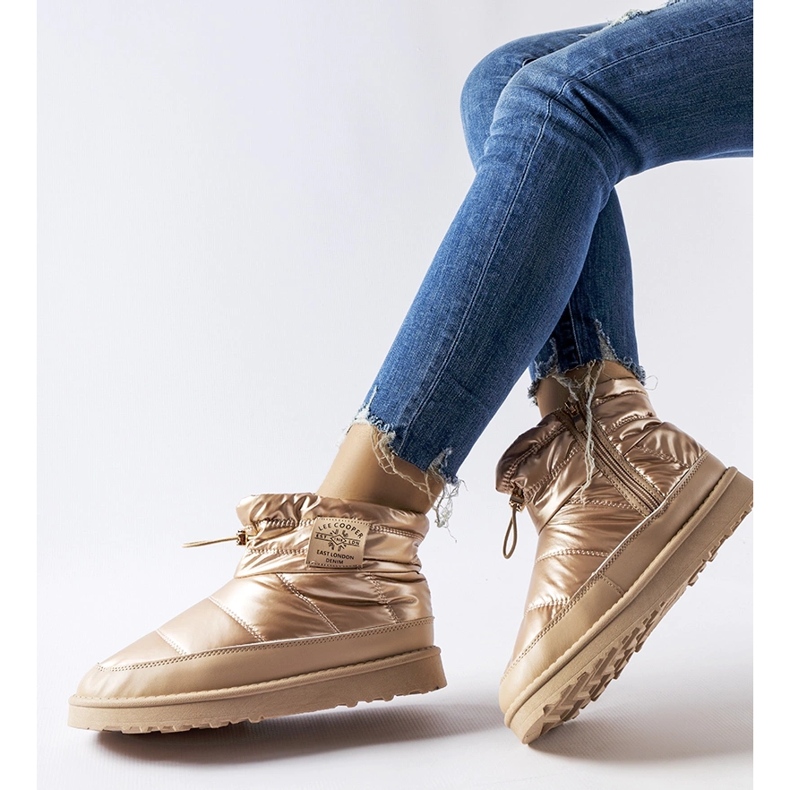 Botas de nieve doradas Lee Cooper LCJ-23-44-1965L dorado 1