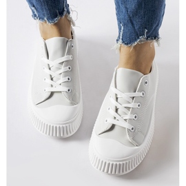 Zapatillas Erbezzo grises con plataforma 2