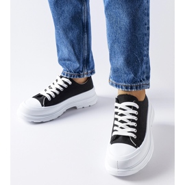 Deportivas negras con suela deportiva Bettole. negro 1