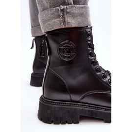 Botines Piel Cordones Negro Big Star MM274375 7